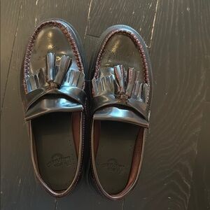Dr. Martens Black Tassel Loafers
